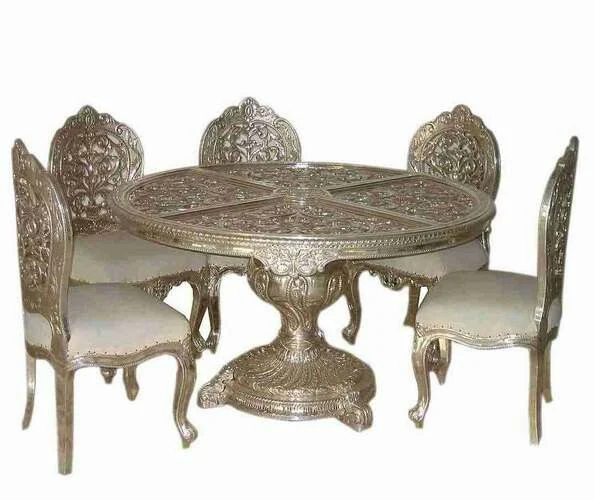Carved Round Ornate Dining Table