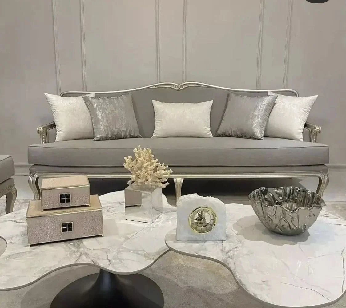 Grey Framed Low-profile Living Room Seating