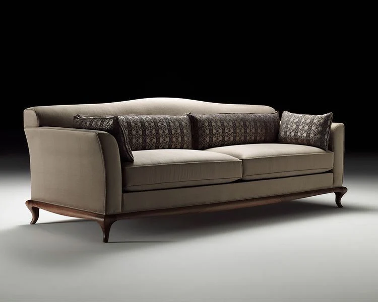 Grey Square Framed Sofa