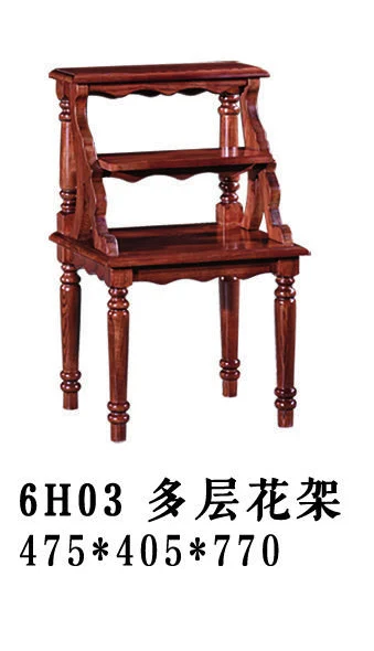 Dark-tone Tiered Turned-leg Furniture Accessory