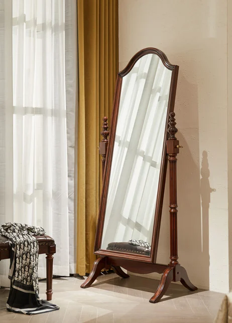 Dark-tone Freestanding Mirror-detail Mirror