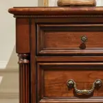 Dark-tone Drawer Tall Chest of Drawers